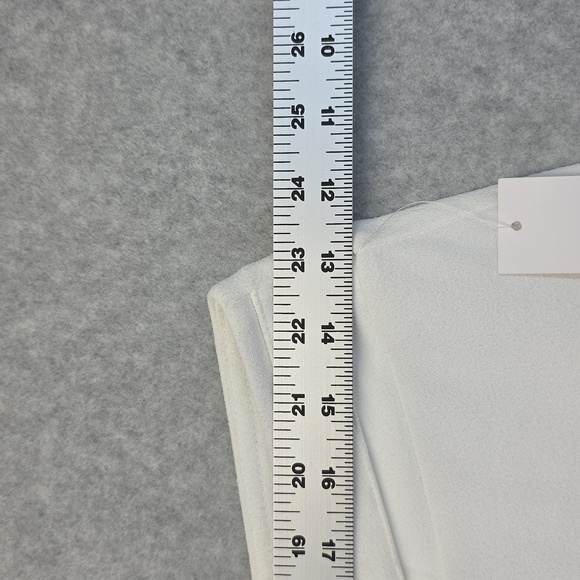 Savion women's white dress pants with silver accents size 3X NWT - Picture 9 of 13